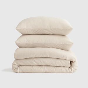 Quince Linen Bamboo Duvet Cover Set King/Cal King